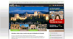 Desktop Screenshot of de.alhambraonline.com